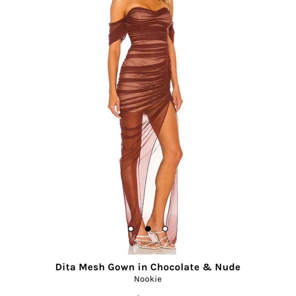 Dita Mesh Gown - Most popular color - Size not available on Revolve (only xs)